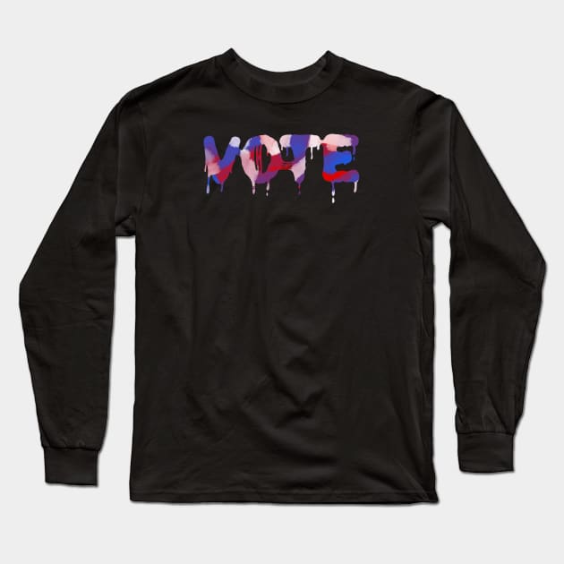 VOTE SLIME Long Sleeve T-Shirt by yogisnanda